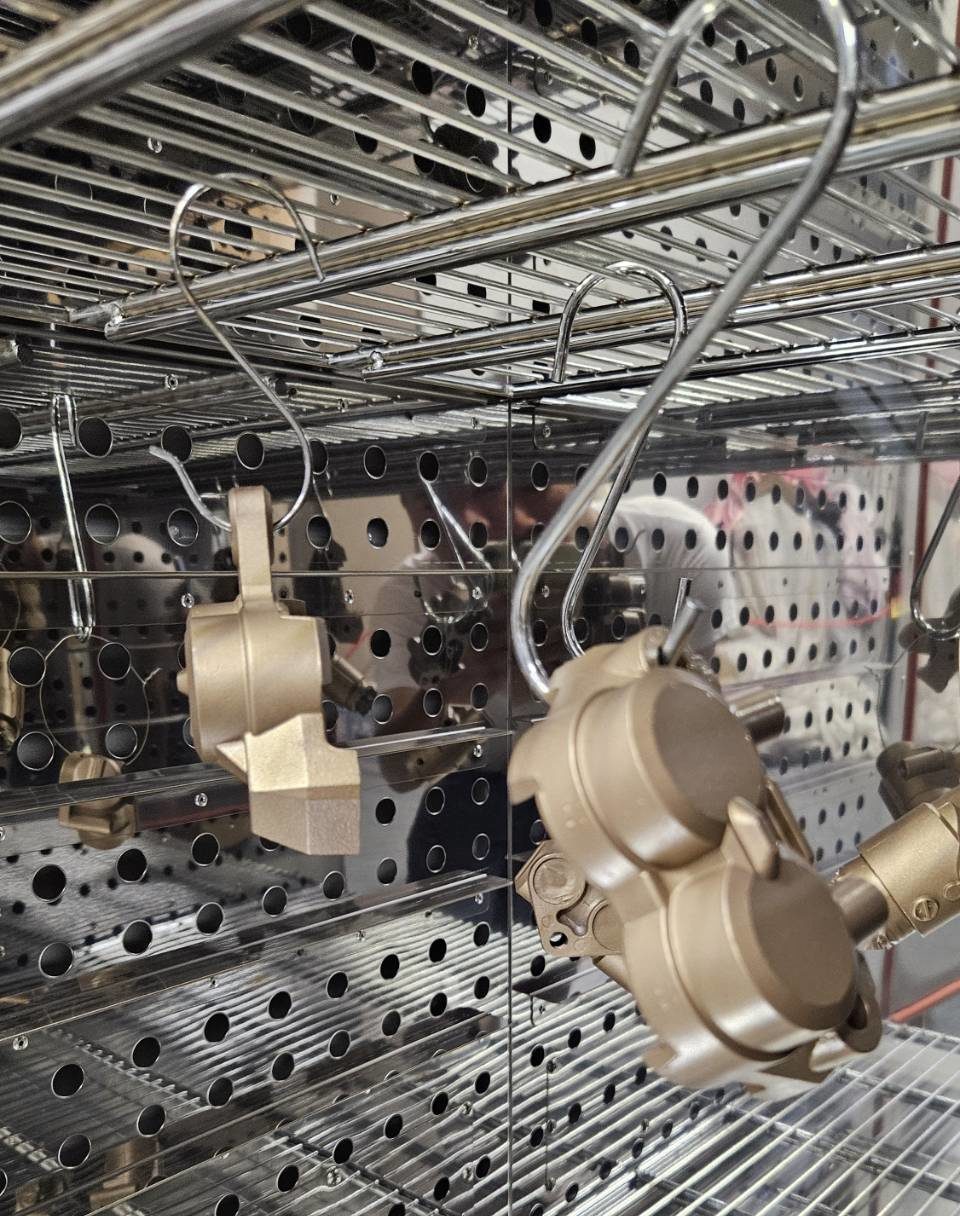 GSX-R750 キャリパー施工前後