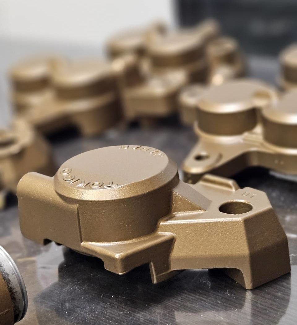 キャリパー ガンコート仕上がり