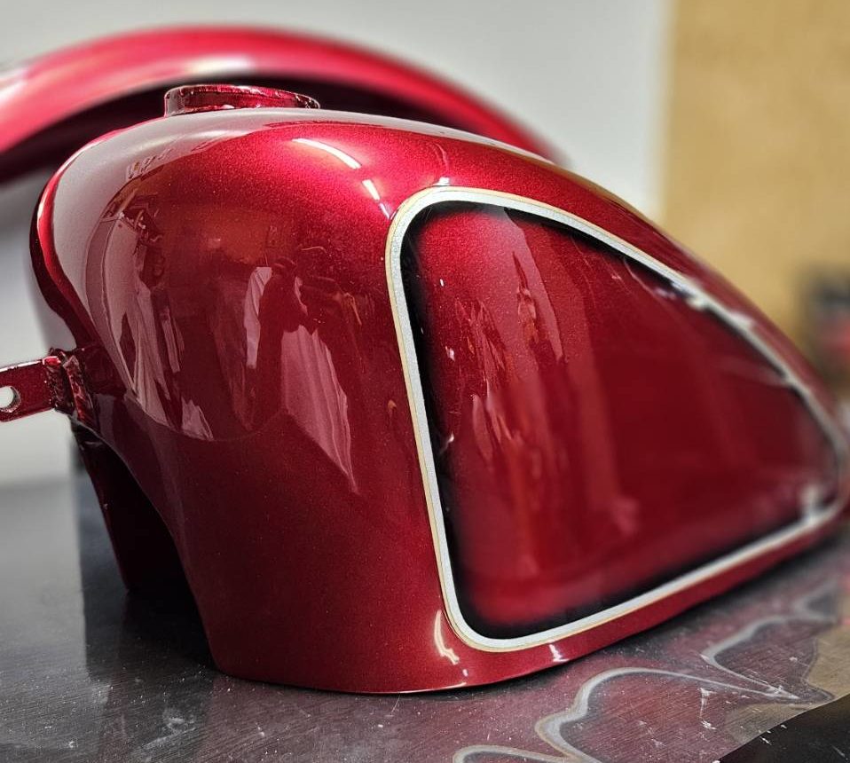 SR400 チョッパースタイル カスタム完成