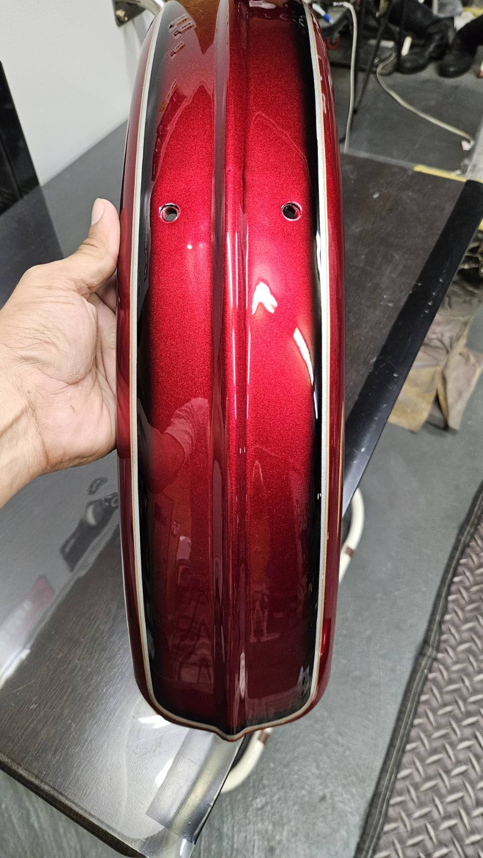 SR400 チョッパースタイル カスタム完成