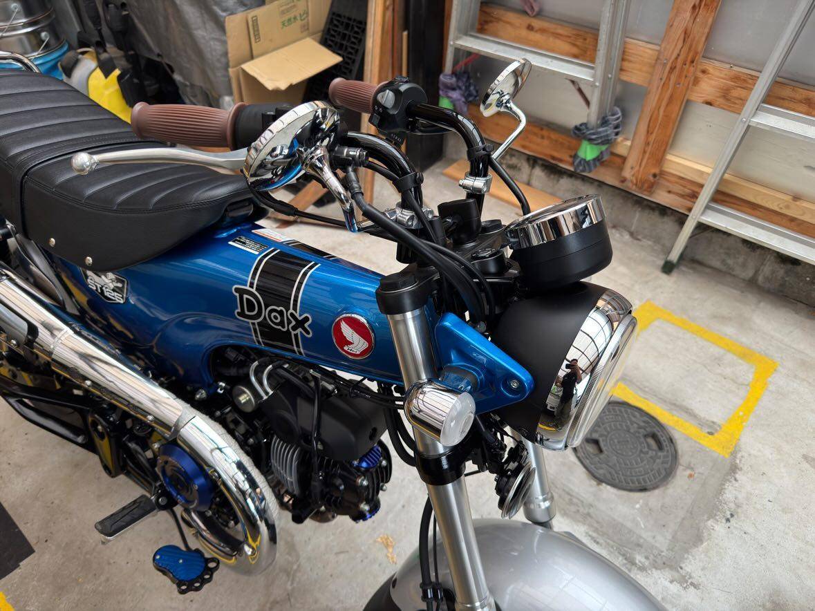 DAX125 カスタム ハンドル