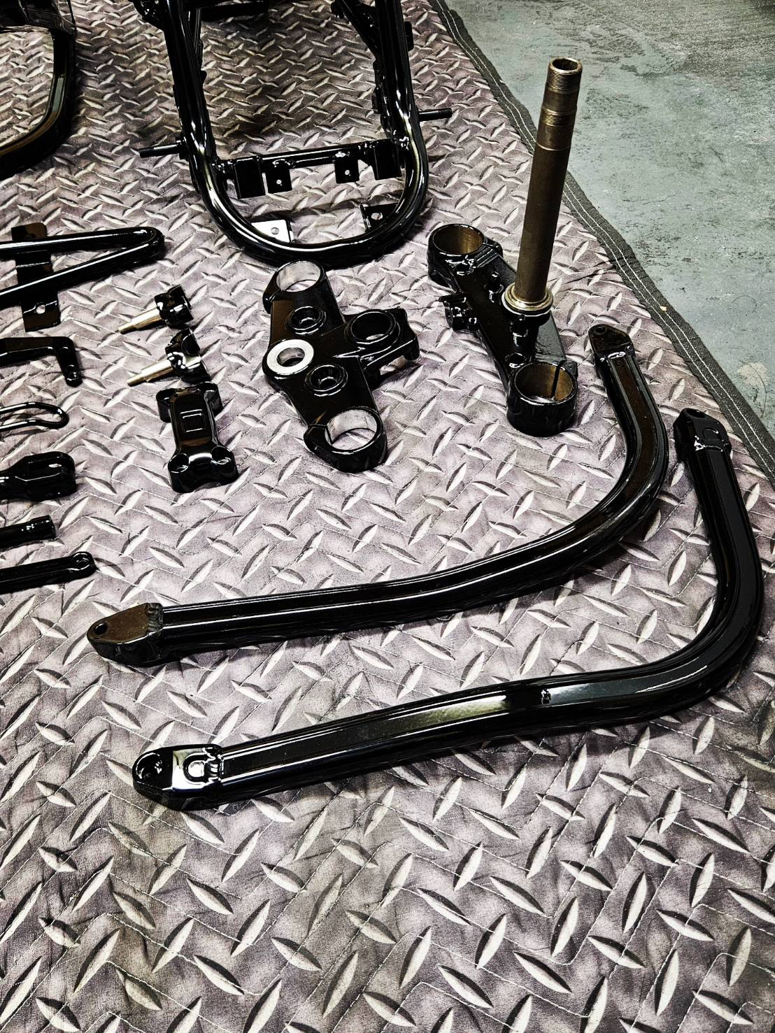 モンキー125 パウダーコート施工